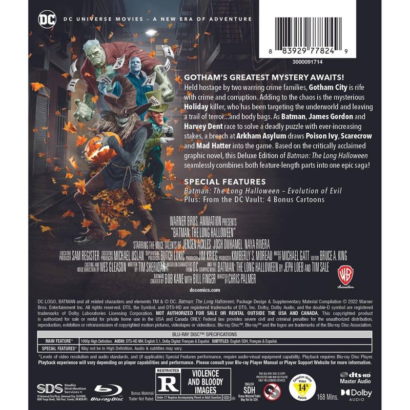 Batman: The Long Halloween (Deluxe Edition) (Blu-ray + Digital), 3 of 4