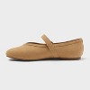 Women’s Elena Mary Jane Flats with Memory Foam Insole – A New day™ Taupe - 2 of 4