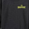 Women's - Disney Villains - Neon Poster Maleficent Lightweight French Terry Wide Neck Long Sleeve Shirt - 2 of 4