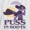 Boy's Puss in Boots: The Last Wish Distressed Purple Puss in Boots T-Shirt - 2 of 4