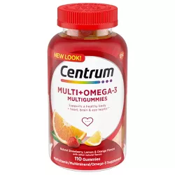 Centrum Multivitamin + Omega Gummies - 110ct
