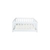 Whisen Twin Size Montessori Floor Platform Bed with Built-in Book Storage Rack on Headboard - 4 of 4