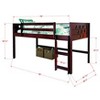 Donco Kids Circles Twin Cappuccino Low Loft Bed - 3 of 3