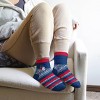 NBA Philadelphia 76ers Multi Stripe Fuzzy Socks - 3 of 3