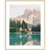 Amanti Art Lodge Reflection by Justine Milton Wood Framed Wall Art Print - 3 of 4