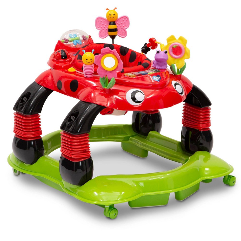 Photos - Other Toys Delta Children Lil Play Station 4-in-1 Activity Walker - Sadie The Ladybug