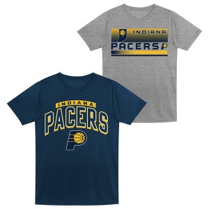 NBA Indiana Pacers Toddler 2pk Gray T-Shirt Set - 1 of 3