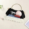 Luxury Acrylic Purses for Women, Unique Shell Shaped Evening Bag with Detachable Chain, for Wedding, Party, Prom, Cocktail, Formal Events - 4 of 4
