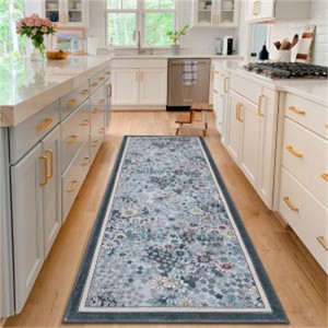 Fulvari Area Rug,Rugs for Living Room & Bedroom,Bohemian Washable Rug with TPR Gripper,Recycled Polyester Low-Pile Pet & Kid Safe - 1 of 4