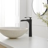 BWE Waterfall Single Hole Single Handle Bathroom Vessel Sink Faucet With Drain Assembly - 2 of 4