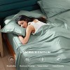 Cooling Sheets - Lyocell Cotton Sheet Set, GentleSoft™, Silky & Breathable Eucalyptus Bed Sheets with Deep Pocket - 3 of 4