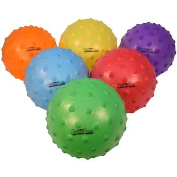 Sportime Small SloMo BumpBalls, 4 Inches, Assorted Colors, Set of 6