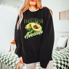 Simply Sage Market Farm Fresh Avocado Watercolor Lightweight Garment Dyed Sweatshirt - 3 of 4