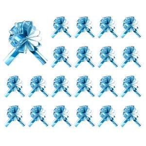 Unique Bargains Large Organza Waterproof Reusable Gift Bows - 1 of 4