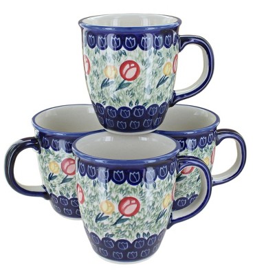 Blue Rose Polish Pottery K081 Manufaktura Mug Set