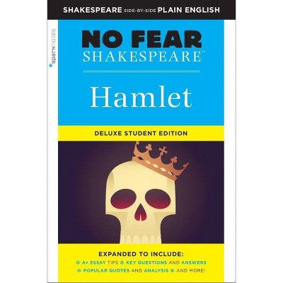 Hamlet: No Fear Shakespeare Deluxe Student Edition, 26 - (Sparknotes No Fear Shakespeare) by  Sparknotes & Sparknotes (Paperback)