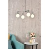 Elegant Lighting Cairo 4 lights chrome pendant - 2 of 4