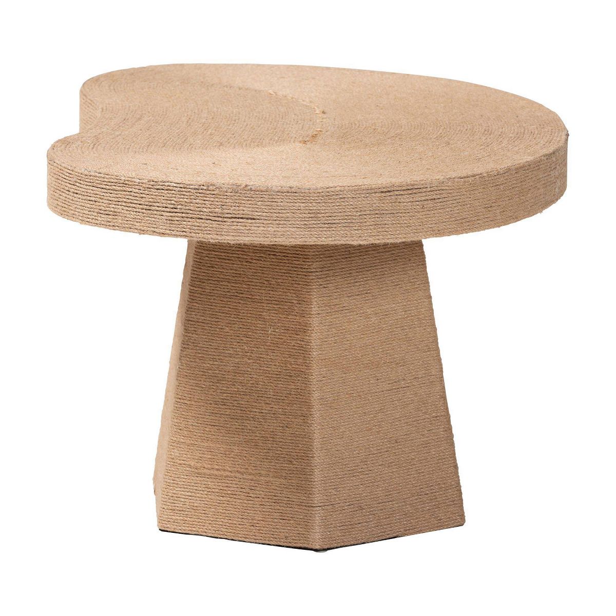 bali & pari Lenka Natural Jute Coffee Table Natural Brown - thumbnail 3