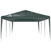 vidaXL Professional Outdoor Party Tent 13.1'x29.5' with Water-Resistant and UV-Resistant Polyethylene Cover and Rust-Resistant Steel Frame in Green - 4 of 4