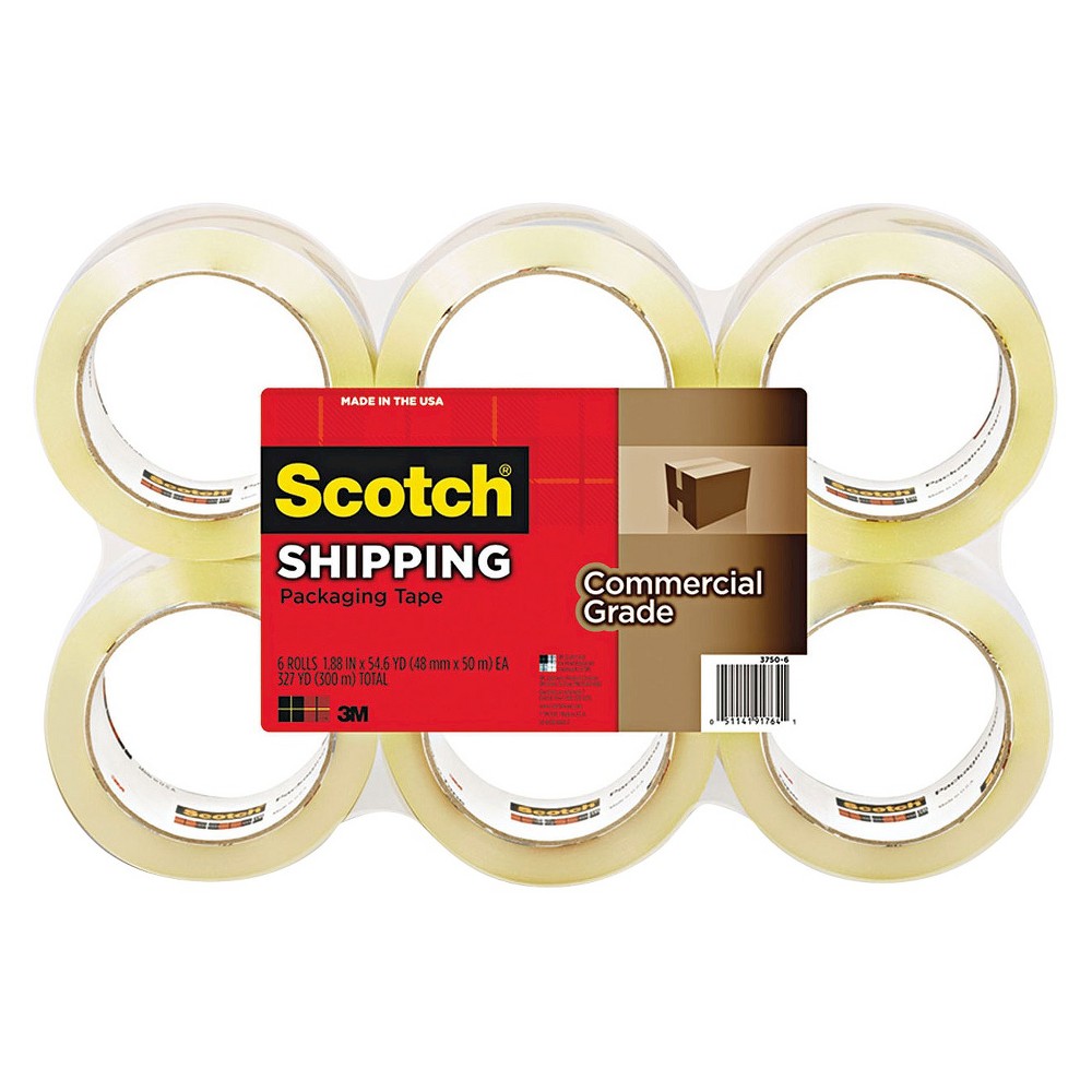 Scotch Packing Tape UPC & Barcode