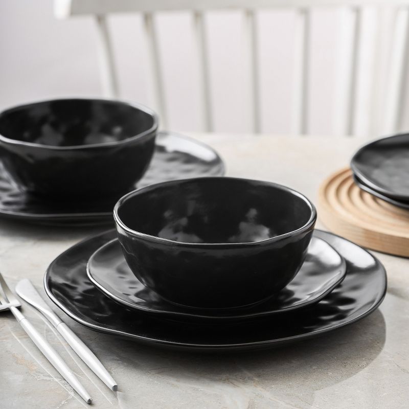 Stone Lain Ivy 24-Piece Dinnerware Set Porcelain, Service for 6, 5 of 8