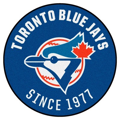 MLB Toronto Blue Jays 27"x27" 1993 Retro Collection Roundel Rug