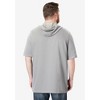 Liberty Blues by KingSize Men's Big & Tall Short-Sleeve Hoodie - 3 of 4
