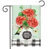 Briarwood Lane Garden Flag 12x18 For Outdoor Home Sweet Home Geraniums Summer For Summer Garden Flag Flags For Outside - 2 of 4