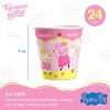 Treasures Gifted Princess Peppa Pig Cups - Princess Peppa Pig Party Supplies - 24 Pack - 2 of 4