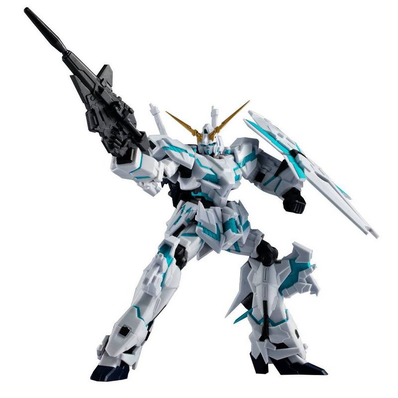 Gundam Universe Rx-0 Unicorn Destroy Mode Green Frame Action Figure, 5 of 6