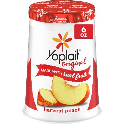 Yoplait Original Harvest Peach Yogurt - 6oz