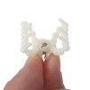 Unique Bargains Women Fashion Pearl Mini Hair Clip Pearl Oval Hairdo Clips 6 Pcs - 4 of 4