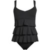Lands' End Women's Smoothing Control Ruffle Fauxkini One Piece Swimsuit - 3 of 4