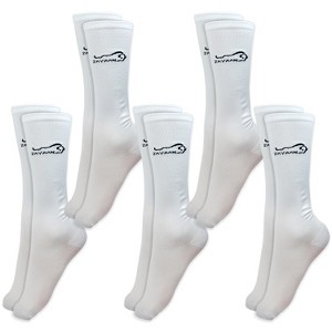 Bison Life Over The Calf Graduated Compression Socks for Women & Men, Anti-fatigue (15-20 mm/Hg),  5 Pairs - 1 of 4