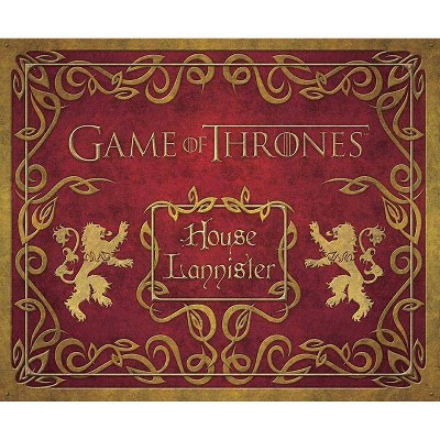Game of Thrones: House Lannister Deluxe Stationery Set - by  Hbo (Hardcover)