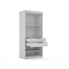 Set of 3 Mulberry Open 3 Sectional Closet White - Manhattan Comfort: MDF Composite, 12 Shelves, 6 Drawers - image 4 of 4