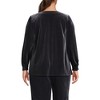 Lands' End Women's Long Sleeve Velvet Blouse - 3 of 4