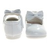 Josmo Baby Girls' Mary Jane Flats with Bow Detail: Non-Slip Sole Wedding Flower Girls' Shoes (Infants/Toddler Sizes) - 2 of 4