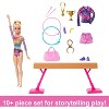 Barbie Gymnastics Playset with Blonde Fashion Doll, Balance Beam, 10+ Accessories & Flip Feature with Blonde Hair - 3 of 4