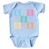 The Juniper Shop Checkered Bunny Coquette Distressed Baby Short Sleeve Bodysuit - 2 of 4