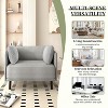NicBex Modern Accent Chair with Soft Cushions Upholstered Comfy Chair Lounge Chair with Wooden Legs for Living Room, Bedroom - 4 of 4
