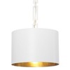 Crystorama Lighting Alston 1 - Light Chandelier in  Matte White/Antique Gold - 4 of 4