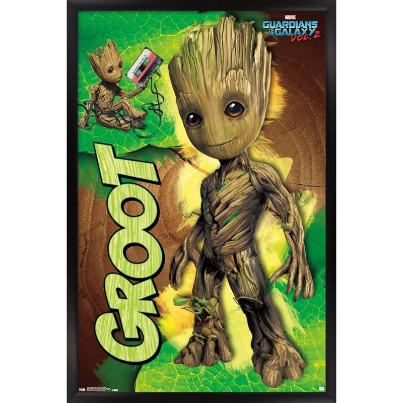 Trends International Marvel Cinematic Universe - Guardians of the Galaxy 2 - Groot Framed Wall Poster Prints, 1 of 7