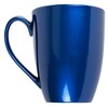 Elanze Designs Faith Navy Blue 10 ounce New Bone China Coffee Cup Mug - 2 of 4