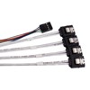 SilverStone Technology 36 pin MiniSAS SFF-8087(Target) to SATA 7pin(HOST)+SIDEBAND cable 0.5M - 2 of 4