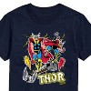 Men's - Marvel - Thor Stickers Style Short Sleeve Graphic T-Shirt - 2 of 4