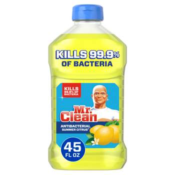 Mr. Clean Summer Citrus Scent Antibacterial Multi Surface All Purpose Cleaner - 45 fl oz