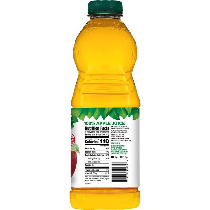 Tree Top 100% Apple Juice - 64 fl oz Bottle, 4 of 6
