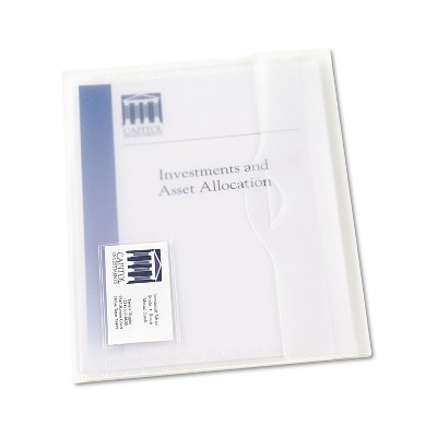 Avery Translucent Document Wallets - Letter Size - Case of 12