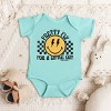 The Juniper Shop SmileyWorld Pretty Fly For A Little Guy Baby Short Sleeve Bodysuit - 3 of 4